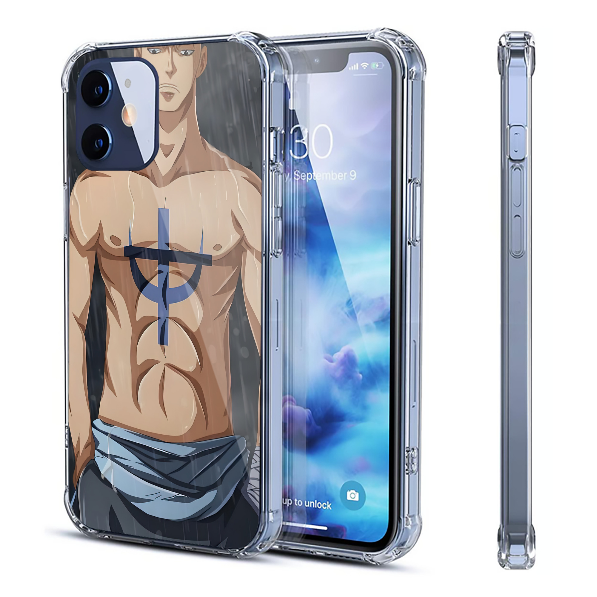 （画像用） ワンピース ONE PIECE 【iPhone 12シリーズ対応】透明スマホケース（クリアソフトケース）